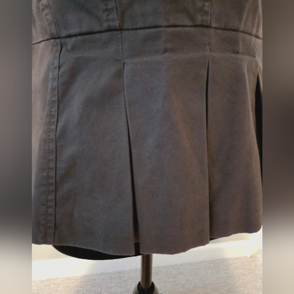 Loft 4 gray peplum ruffle distressed jacket. - Picture 3 of 11